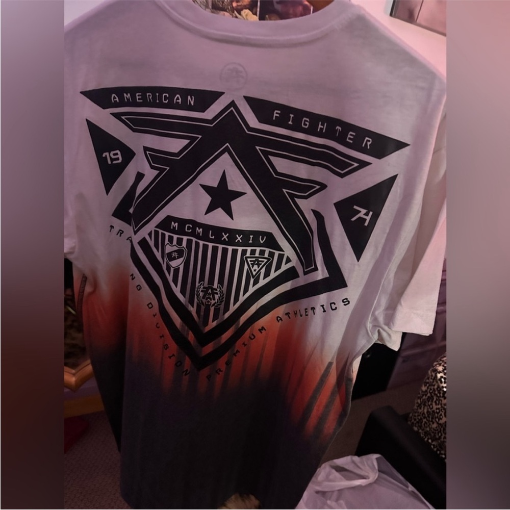 American Fighter Graphic T-Shirt size XL